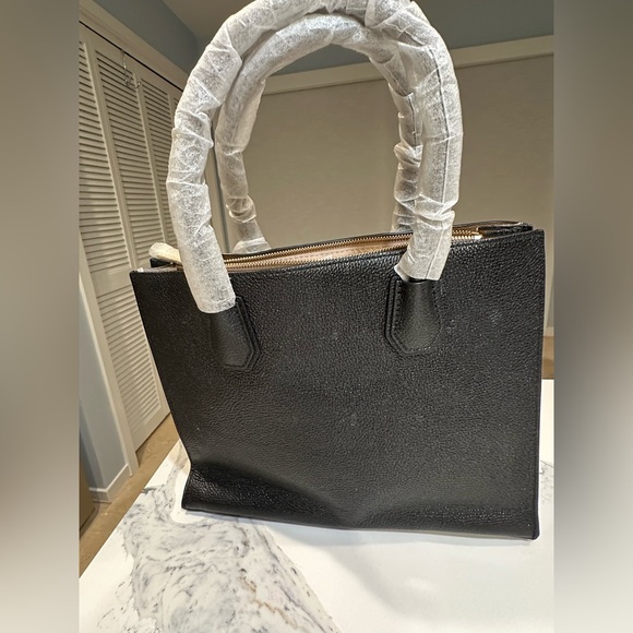 MICHAEL Michael Kors Mercer Stud & Grommet Black Tote Bag - NWT - Picture 4 of 9